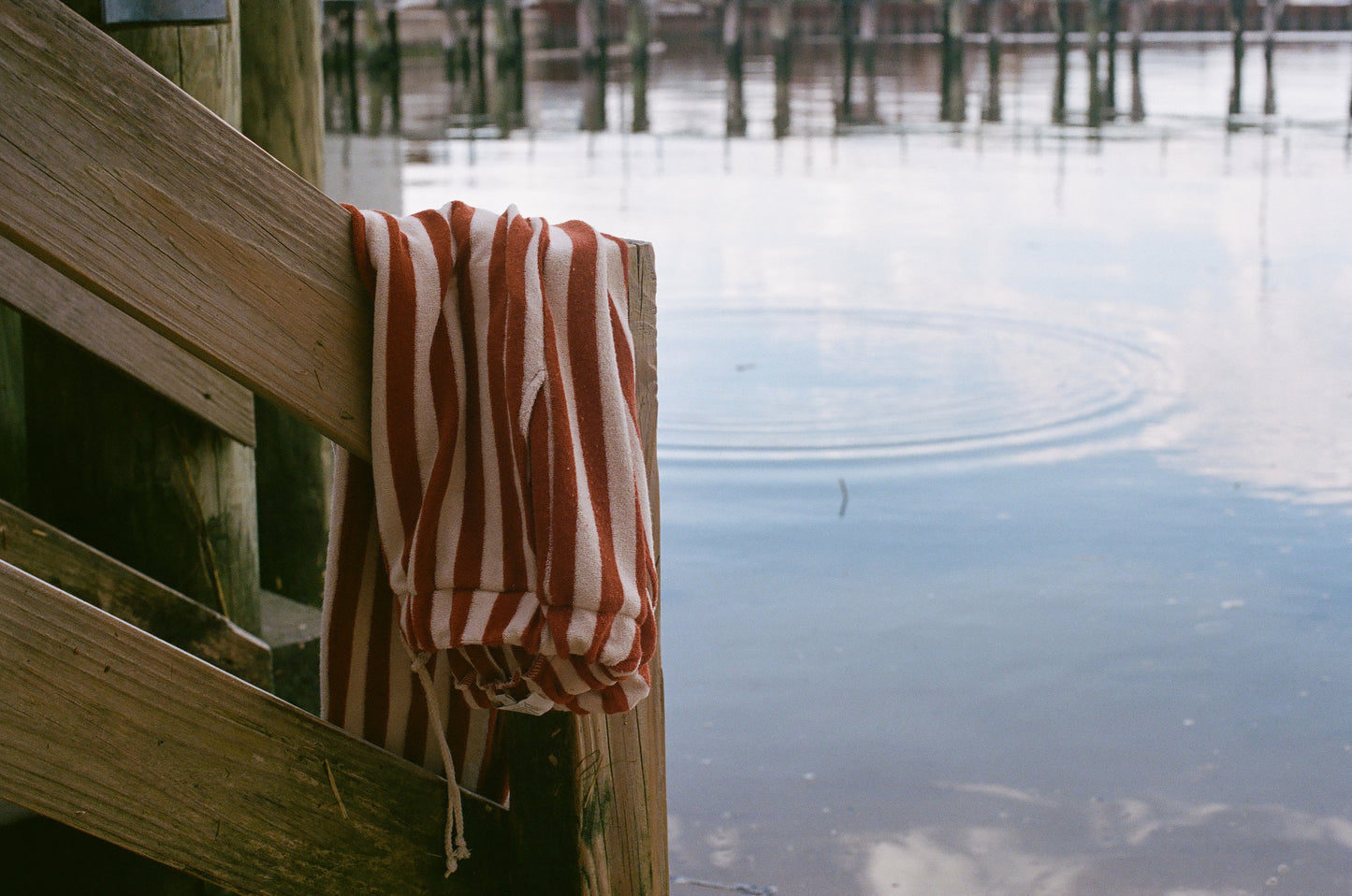 Weekend Pant | Orange Stripe