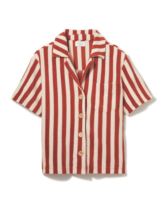 Weekend Top | Orange Stripe