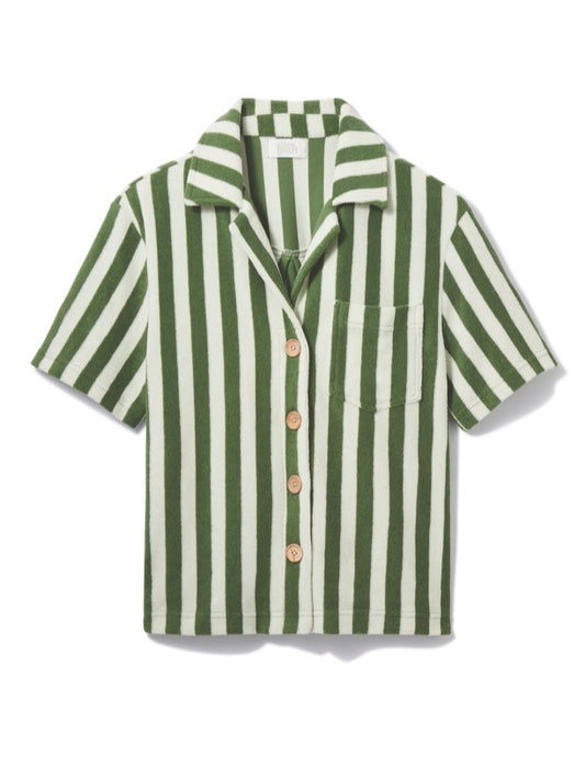 Weekend Top | Green Stripe
