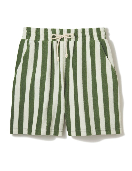 Weekend Short | Green Stripe