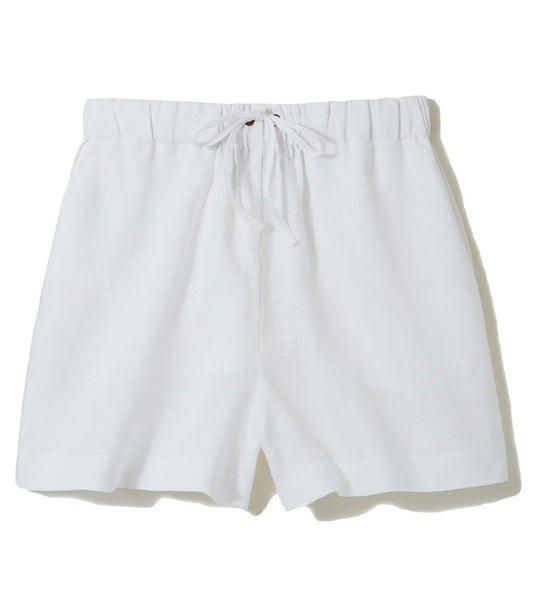 Joie Unisex Relaxed Short | White