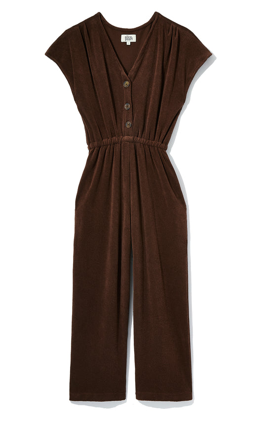 Marie Jumpsuit | Coffee