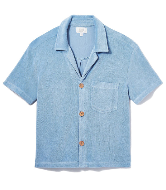 Weekend Top | Dusty Blue